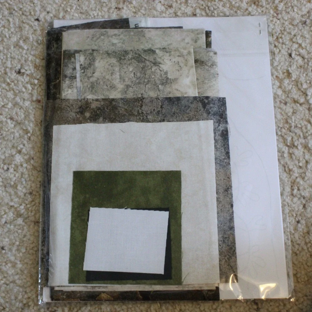 Feathering Quilt Shop Row by Row Home Sweet Home Owl Kit 36.5x9.5 Brown White